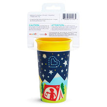 Load image into Gallery viewer, Munchkin Miracle 360 Degree Glow in The Dark Sippy Cup, 9 Oz, Camping, Yellow