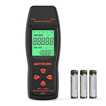 Load image into Gallery viewer, Meterk EMF Meter Electromagnetic Field Radiation Detector Handheld Mini Digital LCD EMF Detector Dosimeter Tester Counter