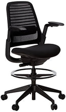 Load image into Gallery viewer, Steelcase Series 1 Office stool, Licorice -