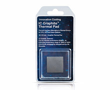 Load image into Gallery viewer, Innovation Cooling Graphite Thermal Pad – Alternative to Thermal Paste/Grease (30 X 30 mm)
