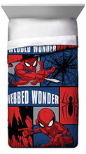 Load image into Gallery viewer, Jay Franco Marvel Spiderman Webbed Wonder 5 Piece Twin Bed Set - Includes Comforter & Sheet Set - Bedding Features Spiderman - Super Soft Fade Resistant Polyester - (Official Marvel Product)