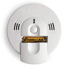 Load image into Gallery viewer, Kidde KN-COSM-IBA Hardwire Combination Smoke Carbon Monoxide Detector Battery Backup Voice Warning Interconnectable