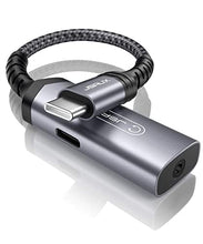 Load image into Gallery viewer, JSAUX USB C to 3.5MM Female Jack Adapter + USB C to 3.5mm Headphone and Charger Adapter (Bundle)