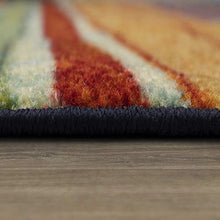 Load image into Gallery viewer, Mohawk Home Rainbow Multicolor New Wave Area Rug (2' x 5')