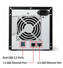 Load image into Gallery viewer, BUFFALO TeraStation 3220DN 2-Bay Desktop NAS 4TB (2x2TB) with HDD NAS Hard Drives Included 2.5GBE / Computer Network Attached Storage / Private Cloud / NAS Storage/ Network Storage / File Server