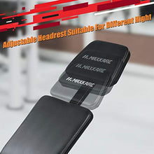 Load image into Gallery viewer, MaxKare Weight Bench Adjustable Workout Bench for Home 2020 New Model with Elastic Rope System for Arm Leg Extension Curl Incline/Decline Foldable Bench/Rope Intensity Can Replace Dumnbells 8-40lbs