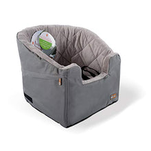 Load image into Gallery viewer, K&H Pet Products Bucket Booster Dog Car Seat Large Gray 14.5" x 24"