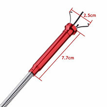 Load image into Gallery viewer, 20 lb magnetic pickup.Claw Magnetic Pick-up Tool 4 Claws with Bright LED light Flexible Spring Magnet Grab Grabber Fingers Prongs for garbage pick up,arm extension