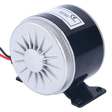 Load image into Gallery viewer, HYDDNice 24V DC Permanent Magnet Electric Motor Generator 250W 2750RPM Electric Motor Brushed for Wind Turbine E Scooter Drive Speed Control