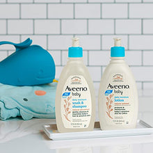 Load image into Gallery viewer, Aveeno Baby Daily Care Gift Set with Natural Oat Extract & Oatmeal, Contains Daily Moisturizing Body Lotion & Gentle 2-in-1 Baby Bath Wash & Shampoo, Hypoallergenic & Paraben-Free, 2 Items