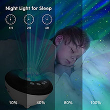 Load image into Gallery viewer, Loycco Galaxy Star Night Light Projector for Bedroom, Aurora Light Projector Compatible with Alexa & Smart APP, White Noise & Bluetooth Speaker Sky Light, Gift for Kids Adults Home Party Ceiling Decor