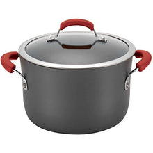 Load image into Gallery viewer, Rachael Ray Hard Anodized Nonstick Cookware Set/Pots and Pans Set - 12 Piece, Gray