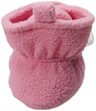 Load image into Gallery viewer, Hudson Baby Unisex Baby Cozy Fleece Booties Pink Star Unicorn, 6-12 Months