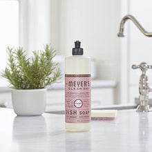 Load image into Gallery viewer, Mrs. Meyer's Clean Day Dishwashing Liquid Dish Soap, Cruelty Free Formula, Rosemary Scent, 16 oz - Pack of 6
