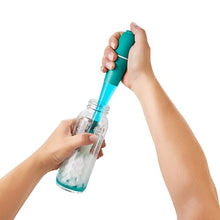 Load image into Gallery viewer, OXO Tot Soap Dispensing Bottle Brush with Stand, Teal