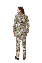 Load image into Gallery viewer, OppoSuits Men's The Jag Party Costume Suit, Brown, 48