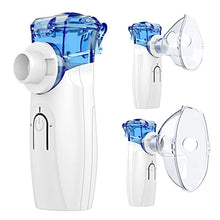 Load image into Gallery viewer, Portable Nebulizer - Nebulizer Machine for Adults and Kids Travel and Household Use, Handheld Mesh Nebulizer for Breathing Problems APOWUS