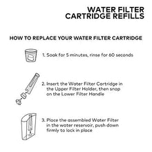 Load image into Gallery viewer, Keurig Water Filter Refill Cartridges, Replacement Water Filter Cartridges, Compatible with 2.0 K-Cup Pod Coffee Makers, 6 Count (Packaging May Vary)