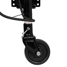 Load image into Gallery viewer, Seachoice 52041 Electric Jack with Caster and 7-Way Connector – Max Load 1,500 Pounds – 6 Inch Wheel Size – 10 Inches of Travel – Black