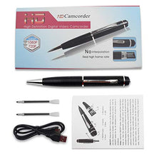 Load image into Gallery viewer, CAMXSW Hidden Pen Camera, Hidden Spy Pen Camera Tech Gadget 1080P High Reslution DVR, Video Camcorder, Webcam, HD Business Portable Spy Pen Camera, Mini Security & Surveillance