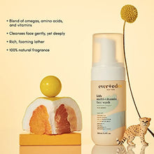 Load image into Gallery viewer, Evereden Premium Baby Sunscreen SPF 30, 2 fl oz., Evereden Kids Face Cream: Fresh Pomelo, 1.7 oz. & Evereden Kids Face Wash: Fresh Pomelo, 3.4 fl oz. | 3 Item Bundle Set | Clean & Natural Skincare