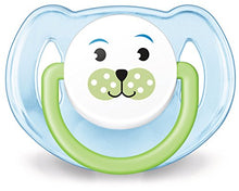 Load image into Gallery viewer, Philips Avent Orthodontic Pacifier, 6-18 Months, Animal Design SCF182/24 (Colors and designs may vary), 2 count
