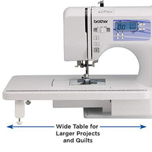 Load image into Gallery viewer, Brother HC1850 Sewing and Quilting Machine, 185 Built-in Stitches, LCD Display, 8 Included Feet