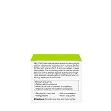 Load image into Gallery viewer, Neutrogena Naturals Multi-Vitamin Moisturizing & Nourishing Night Face Cream with Antioxidant Bionutrients & Vitamins B, C & E, Non-Comedogenic & Sulfate-, Paraben-, Phthalate- & Dye-Free, 1.7 oz