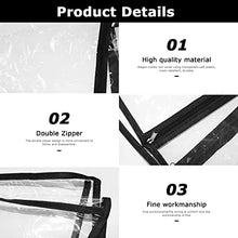 Load image into Gallery viewer, VOONKE Wagon Rain Cover, Push-Pull Wagon Rain Cover Canopy,Folding Wagon Canopy Attachment, Suitable for Outdoor Camping Picnic Waterproof Transparent Wagon Cover(Suitable for Half-Folded Wagon)