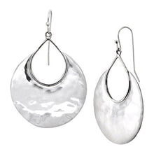 Load image into Gallery viewer, Silpada 'Crescent Drop' Earrings in Sterling Silver