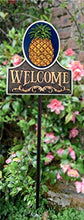 Load image into Gallery viewer, Spoontiques 21228 Ladybug Crossing Garden Stake, Multicolored