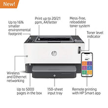 Load image into Gallery viewer, HP Neverstop Laser Printer 1001nw, Wireless Laser with Cartridge-Free Monochrome Toner Tank (5HG80A)