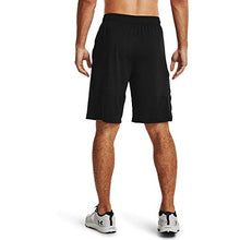 Load image into Gallery viewer, Under Armour Men's Raid 2.0 Workout Gym Shorts , Black (001)/White , 3X-Large