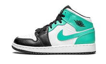 Load image into Gallery viewer, Nike Youth Air Jordan 1 Mid GS Igloo Tropical Twist, White/Tropical Twist/Black, 5Y