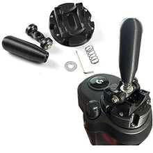 Load image into Gallery viewer, Obokidly DIY Sequential Shifter Knob mod Upgrade Modification Steering Wheels Accessories Parts Set for Logitech Shifter Gear Shift Knob for G29/G25/G27 (Only Black Sequential Shifter Knob Mod)