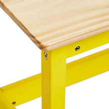 Load image into Gallery viewer, AmazonBasics Indoor Kids Table and Bench Set, Natural