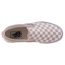 Load image into Gallery viewer, Vans Unisex Adults' Classic Slip on Trainers, Beige ((Checkerboard) Frappe/True White Qco), 5.5 UK 38.5 EU