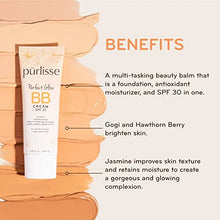 Load image into Gallery viewer, purlisse Perfect Glow BB Cream SPF 30: Clean & Cruelty-Free, Medium Flawless Coverage, Hydrates with Jasmine | Light 1.4oz