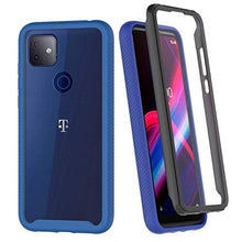 Load image into Gallery viewer, ONOLA Phone Case for T-Mobile TCL Revvl 4 Plus Case,TCL Revvl 4 Plus Case with Built-in Screen Protector,TCL Revvl 4 Plus Phone Case,Cover for T-Mobile TCL Revvl 4 Plus Phone (Blue)