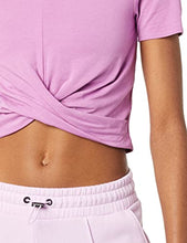 Load image into Gallery viewer, Core 10 Women's Soft Pima Cotton Standard-Fit Full-Coverage Sleeveless Yoga Tank, Purple Mauve, Medium