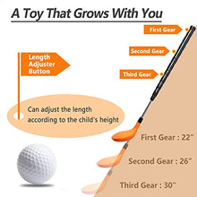 Load image into Gallery viewer, iPlay, iLearn Kids Golf Toys Set, Boys Outdoor Sport Toy Age 3-5, Toddler Outside Golf Ball Game W/ Left & Right Club Head, Child Yard Play, Birthday Gifts for 4 6 7 8 Year Olds Girls