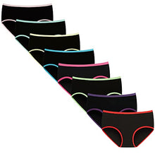 Load image into Gallery viewer, Boboking Girls Underwear Cotton Soft Briefs Panties for Teens Mixed Color Size 10