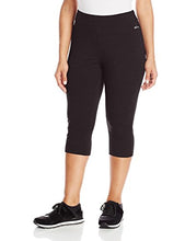 Load image into Gallery viewer, Spalding Women's Plus SizeWomen's Capri Legging Essential, Black, 1X