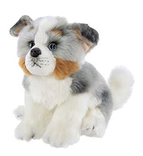 Load image into Gallery viewer, Bearington Hogan Plush Australian Shepherd Stuffed Animal Puppy Dog, 13 Inch