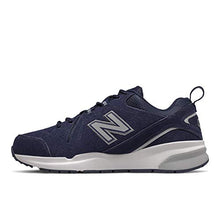 Load image into Gallery viewer, New Balance Men's 608 V5 Casual Comfort Cross Trainer, Pigment/Gunmetal/Silver Metallic, 8 M US