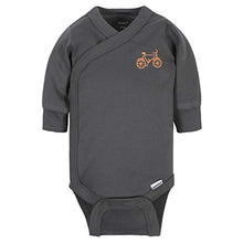 Load image into Gallery viewer, Grow by Gerber Baby Boy's Organic 3-Piece Onesies Bodysuit, Footed Pant, and Cap Set Pants, Grey/Ivory, 0-3 Months