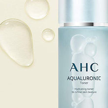 Load image into Gallery viewer, AHC Toner for Face Aqualauronic Hydrating Skin for Dehydrated Skin Triple Hyaluronic Acid Korean Skincare 5.07 oz