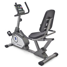 Load image into Gallery viewer, Marcy Magnetic Recumbent Exercise Bike with 8 Resistance Levels NS-40502R,Grey