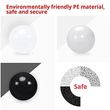 Load image into Gallery viewer, STARBOLO Ball Pit Balls - 100 pcs Plastic Play Pit Balls Crawl Balls with Color Black, Grey, White for Baby Kids Playpen Pool Tub Toy, 2.2 Inch.