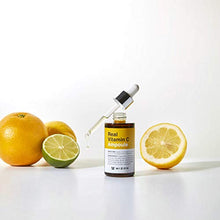 Load image into Gallery viewer, Mizon Real Vitamin C Ampoule, Pure Vitamin C 19% No Water Added, Only 10 Ingredients Formula for tone correction treatment, Nutrition and Face Moisturizer